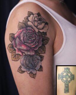 Parantunutta peitekuvaa. #tattoo #tatuointi #kinkymousetattoowallu #kinkymousetattoo #riihimäki #hyvinkää #kmthealed