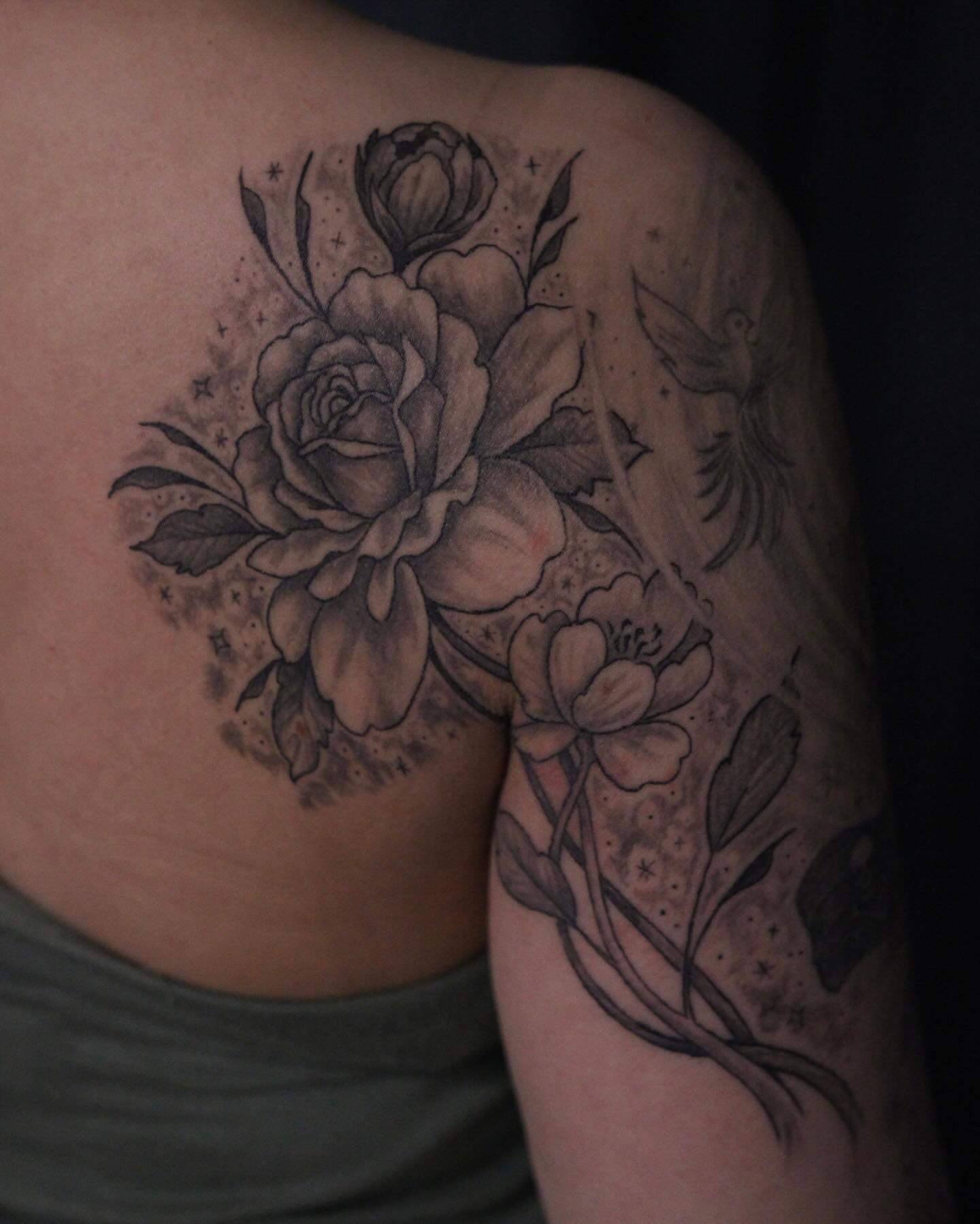 Parantunut aiemmin tekemäni kuvan jatkopala. #tattoo #tatuointi #kinkymousetattoowallu #kinkymousetattoo #riihimäki #hyvinkää #kmthealed